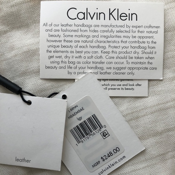 💖 Calvin Klein Brynn Suede Tote Crossbody - Picture 12 of 13